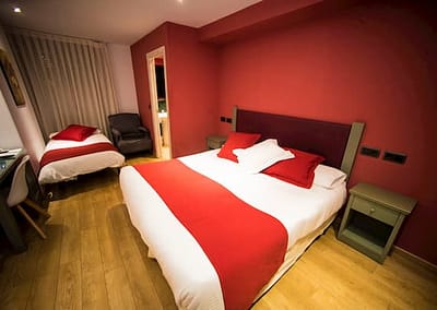 Habitación doble mas supletorio del Boutique Hotel Castilla